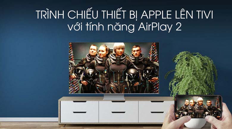 Airplay 2-Smart Tivi QLED Samsung 8K 75 inch QA75Q800T