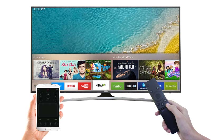 Smart Tivi Samsung 43 inch UA43KU6000 - Điều khiển tivi bằng điện thoại