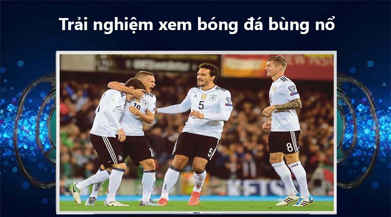 Xem bóng đá mùa World Cup hấp dẫn với âm thanh bùng nổ