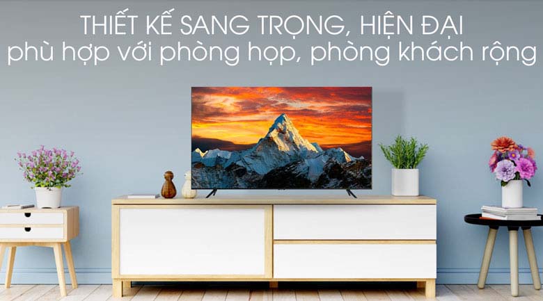 thiết kế-Smart Tivi Samsung 4K 65 inch UA65TU8100