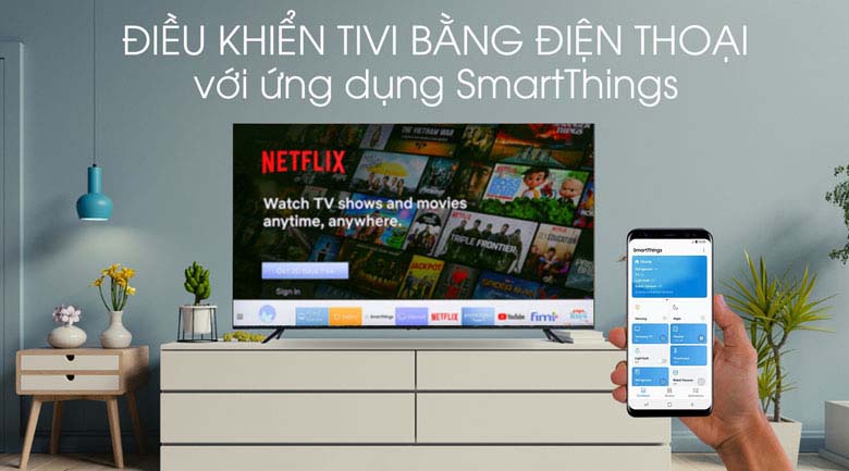 SmartThing-Smart Tivi Samsung 4K 75 inch UA75TU8100