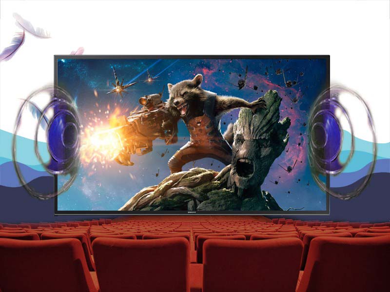 Smart Tivi Samsung UA55JU6060 55 inch - Công nghệ Dolby Digital mang đến âm thanh vòm đến từ nhiều hướng khác nhau