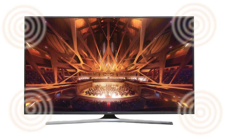 Smart Tivi Samsung 55 inch UA55KU6000 - Âm thanh vòm ấn tượng