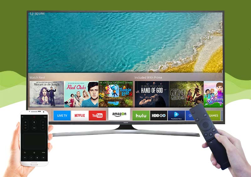 Smart Tivi Samsung 60 inch UA60KU6000 - Điều khiển tivi bằng điện thoại