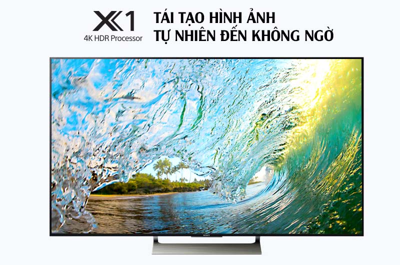 Smart Tivi Sony 4K 49 inch KD-49X9000E - Tái tạo hình ảnh chân thực