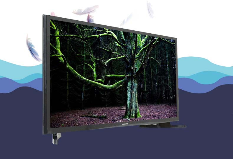 Tivi LED Samsung UA32J4003 32 inch - Sở hữu đường nét hiện đại, tinh tế giúp tivi trở thành điểm nhấn đắt giá, điểm tô cho không gian sống của gia đình bạn