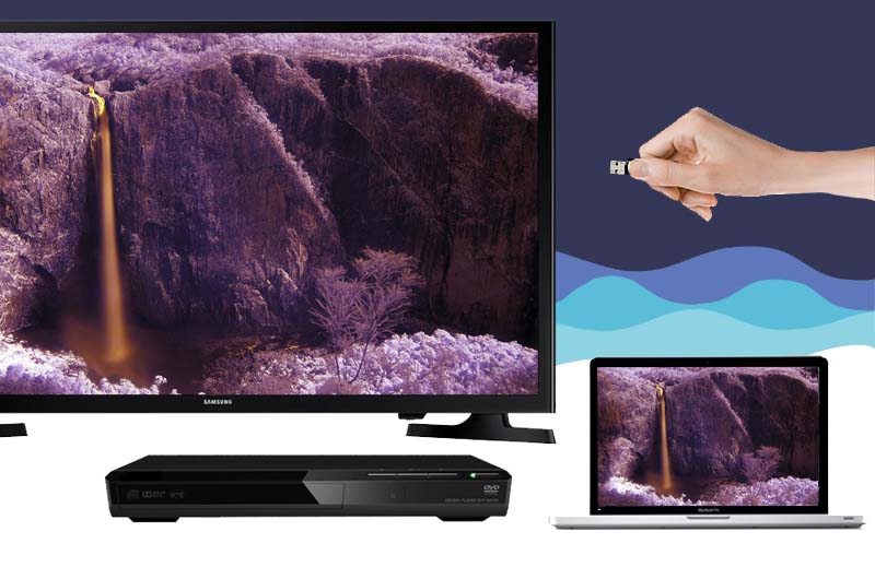 Tivi LED Samsung UA32J4003 32 inch - Kết nối linh hoạt với các thiết bị ngoài như laptop, đầu DVD,…