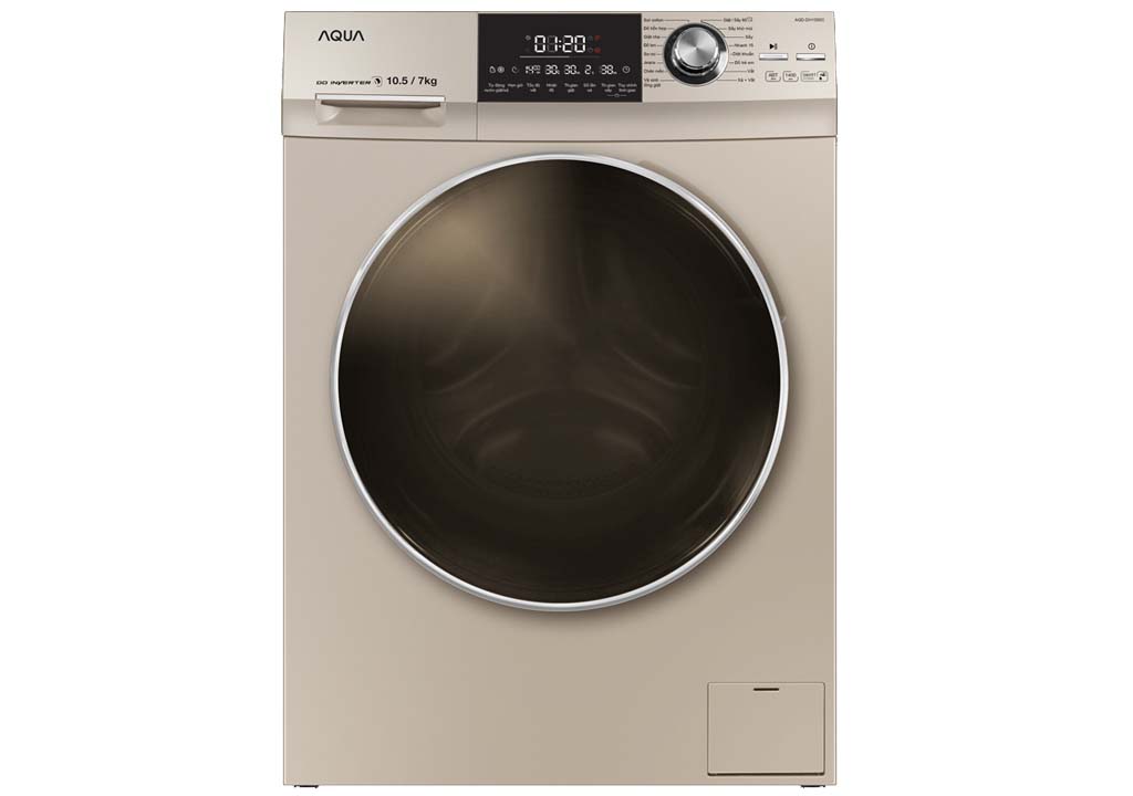 Aqua Washer Dryer Inverter 10.5Kg AQD-DH1050C