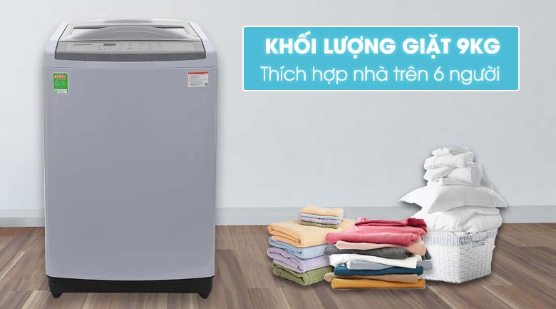 Máy giặt Samsung 9 kg WA90M5120SG/SV