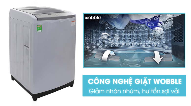 Máy giặt Samsung 9 kg WA90M5120SG/SV