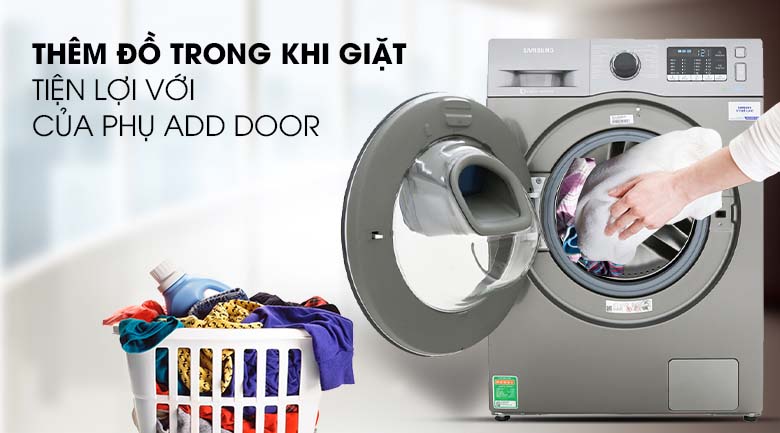 Add Door - Máy giặt Samsung Addwash Inverter 10 kg WW10K54E0UX/SV