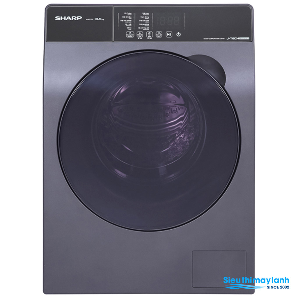Sharp Washing Machine Inverter 10.5 Kg ES-FK1054SV-G