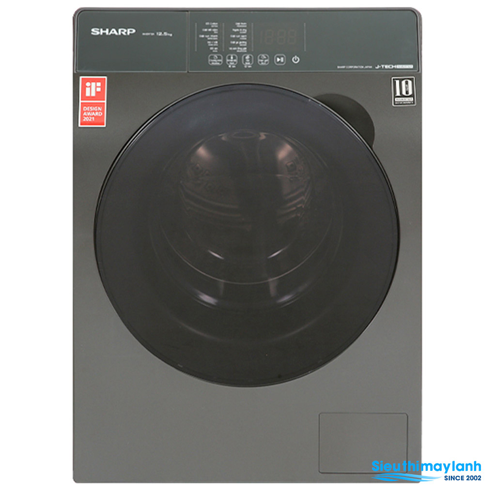 Sharp Washing Machine Inverter 12.5 Kg ES-FK1252SV-G