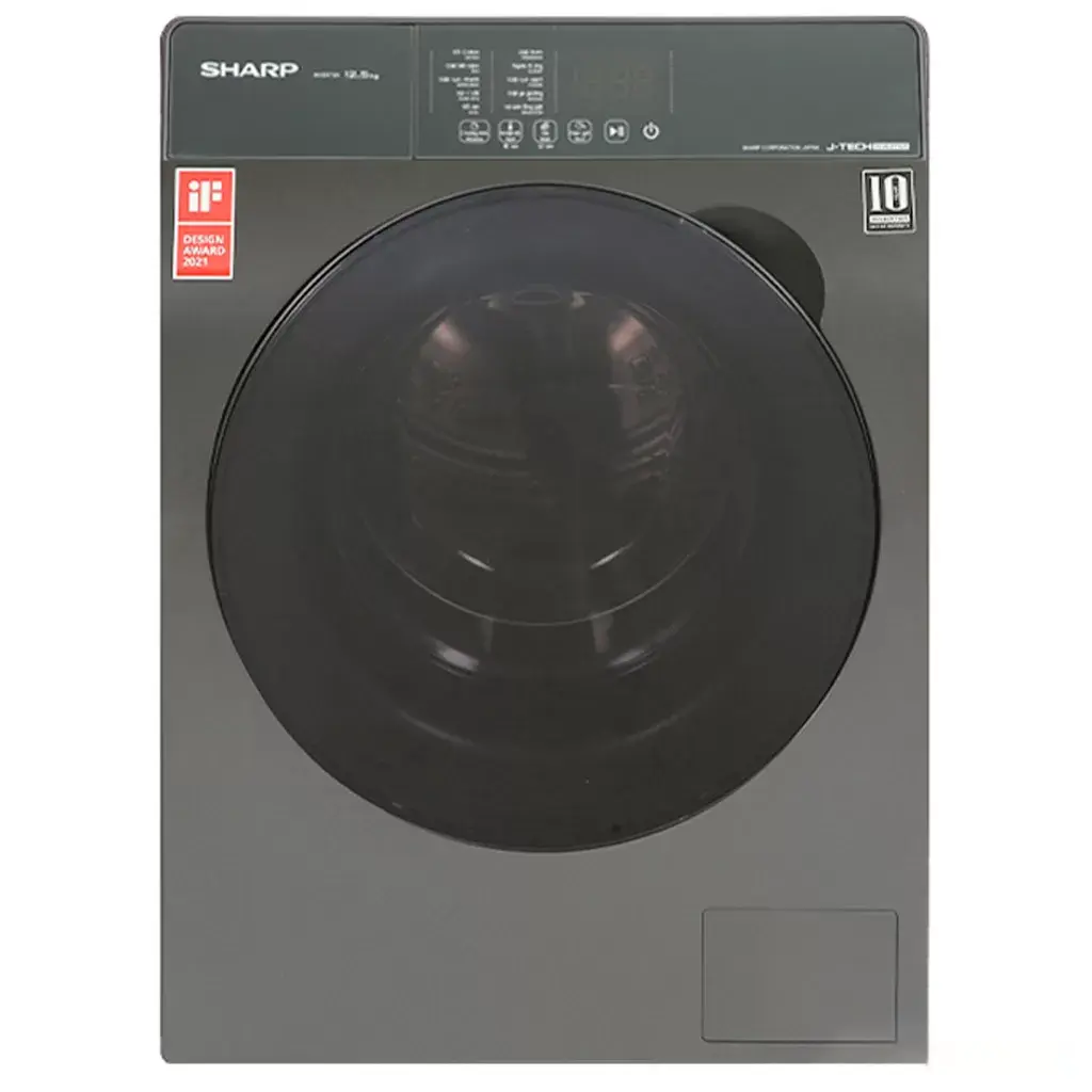 Sharp Washing Machine Inverter 12.5 Kg ES-FK1252SV-G
